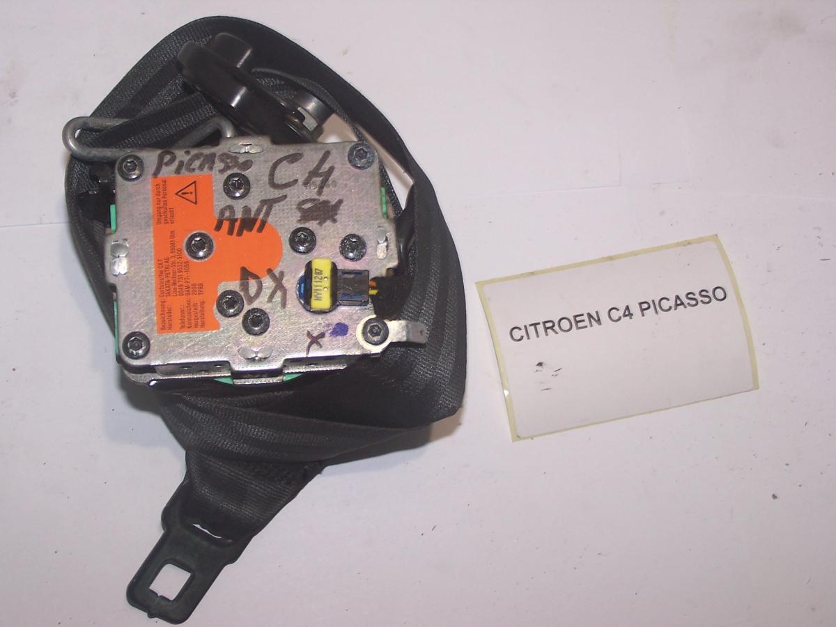 9654964377 CINTURA DI S. ANTERIORE DX CITROEN C4 PICASSO <br />