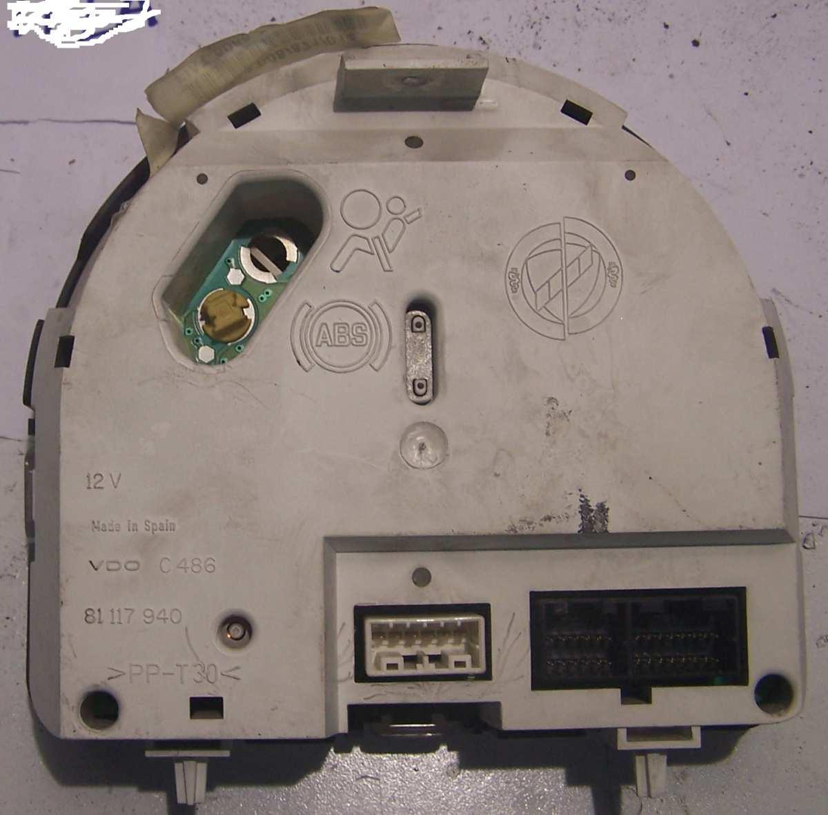 60667994 QUADRO STRUMENTI CONTA KM  FIAT MULTIPLA 1 SERIE <br /><br /><br />
