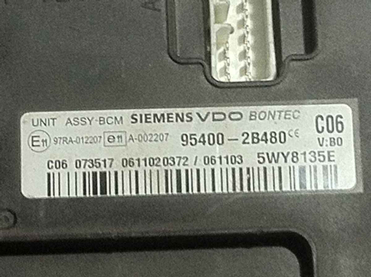 95400 2B480 UNITA DI CONTROLLO ECU HYUNDAI SANTA FE <br />