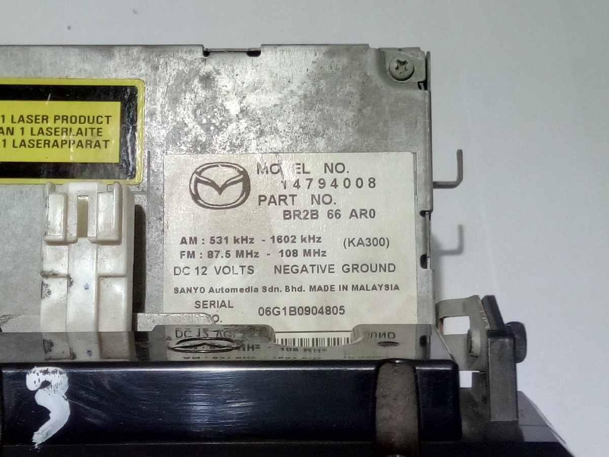 14794008 AUTORADIO DA SCODIFICARE MAZDA 3 2008 <br />