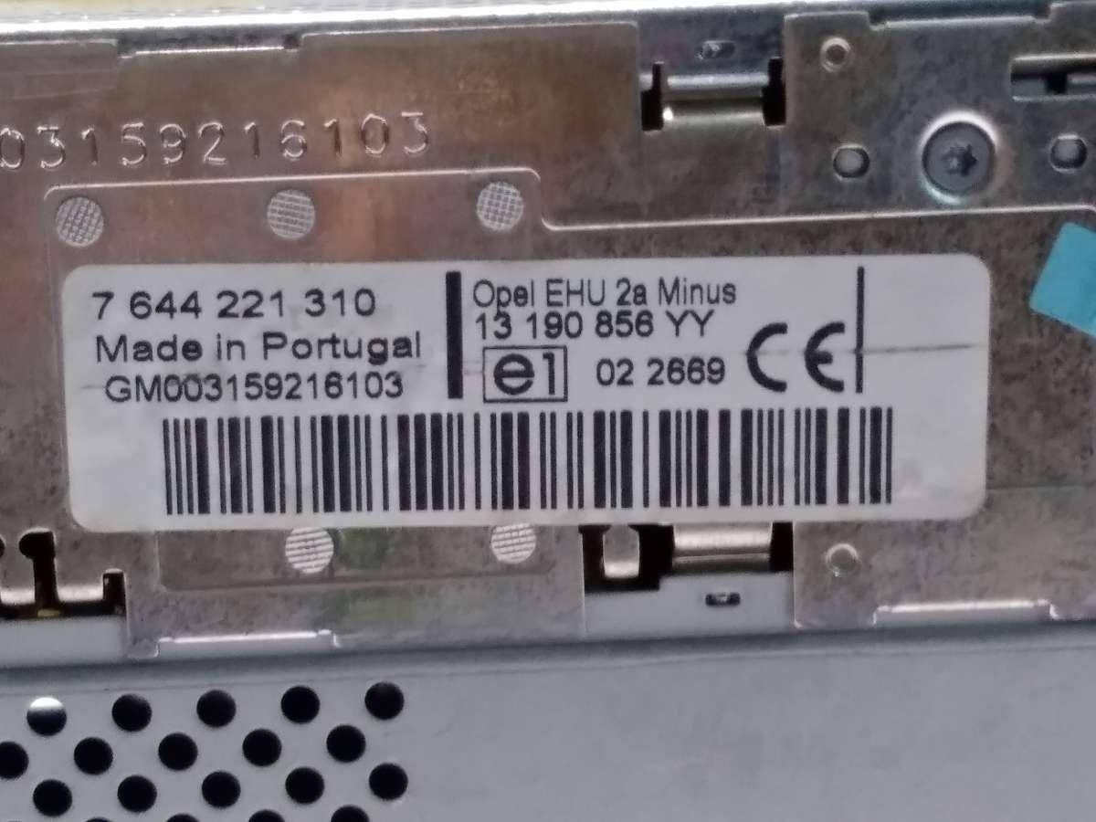 13190856YY AUTORADIO DA SCODIFICARE OPEL ASTRA <br />