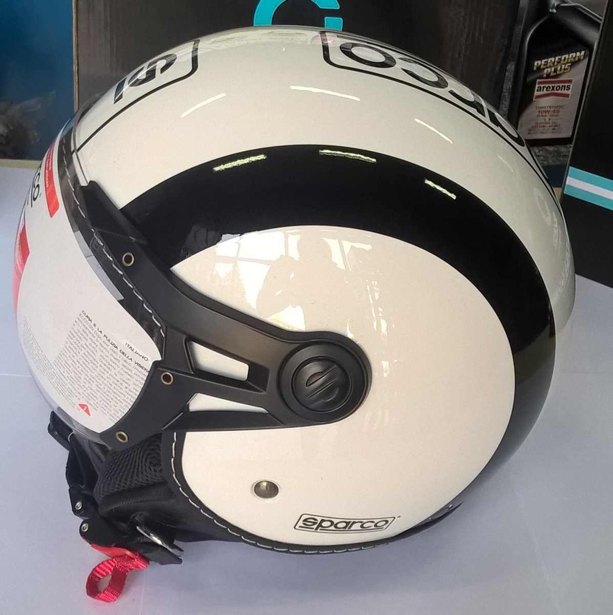 Sparco CASCO SPARCO MOMO DESIGN DEMI JET NERO ROSSO XL<br /> sparco sp501  002