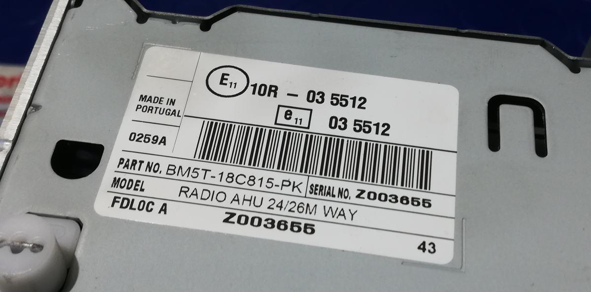 LETTORE CD FORD B-MAX 1.5 TDCi 75CV 2015 BM5T18C815PK<br /><br /><br />