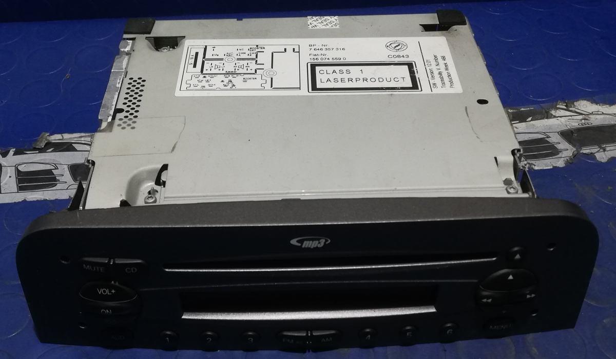 AUTORADIO DA SCODIFICARE ALFA ROMEO GT 1.9 JTD 2005 7646357316<br /><br /><br />