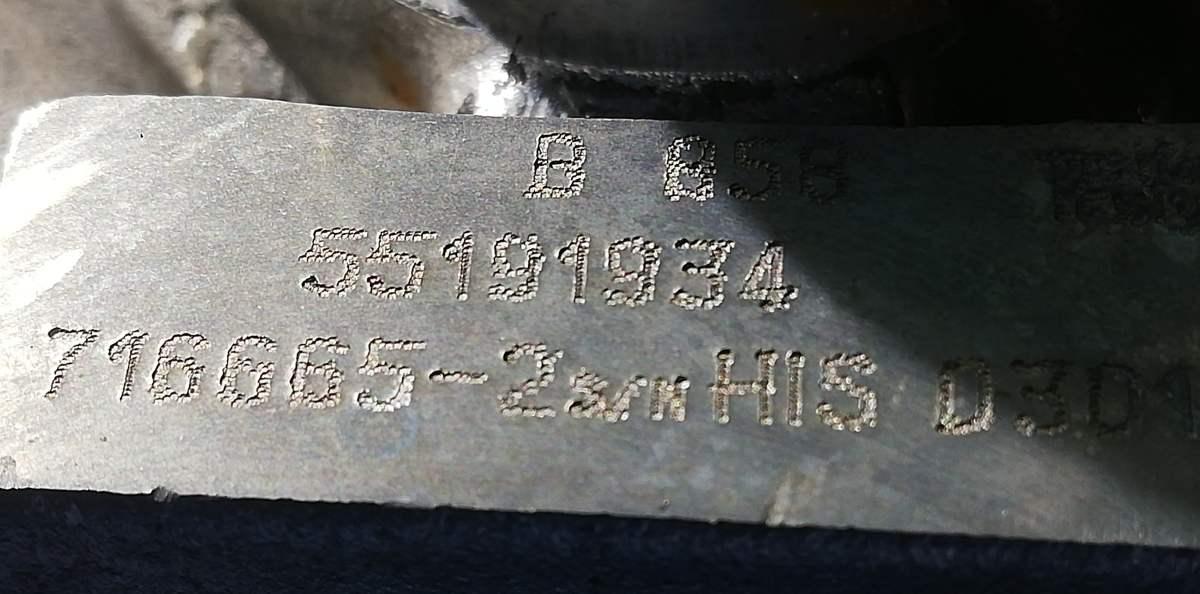 TURBINA FIAT STILO 1.9 JTD 140CV 2005 55191934<br /><br /><br />