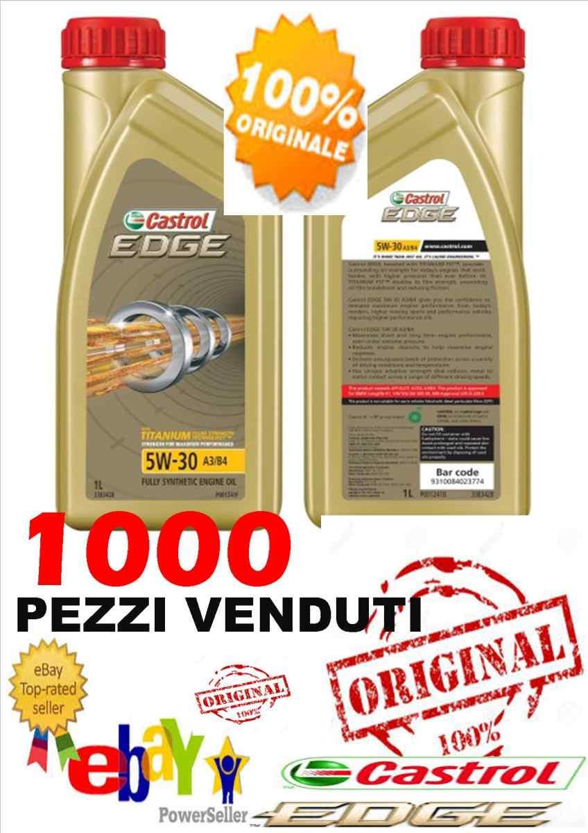 Olio motore castrol edge longlife 3 5w30 lt.1  originale