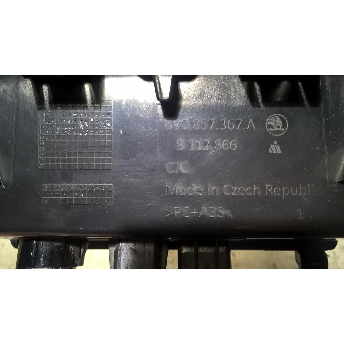 accendi sigari presa aux skoda fabia 2018 6v0857367a