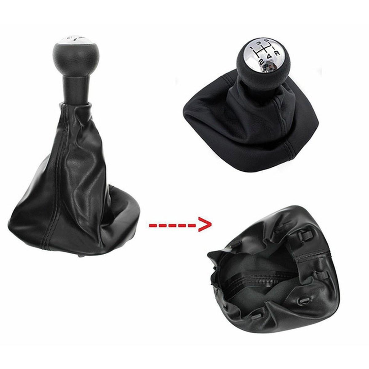 cuffia+pomello cambio peugeot 106 205 206 306 406 207 307 407 5 marce