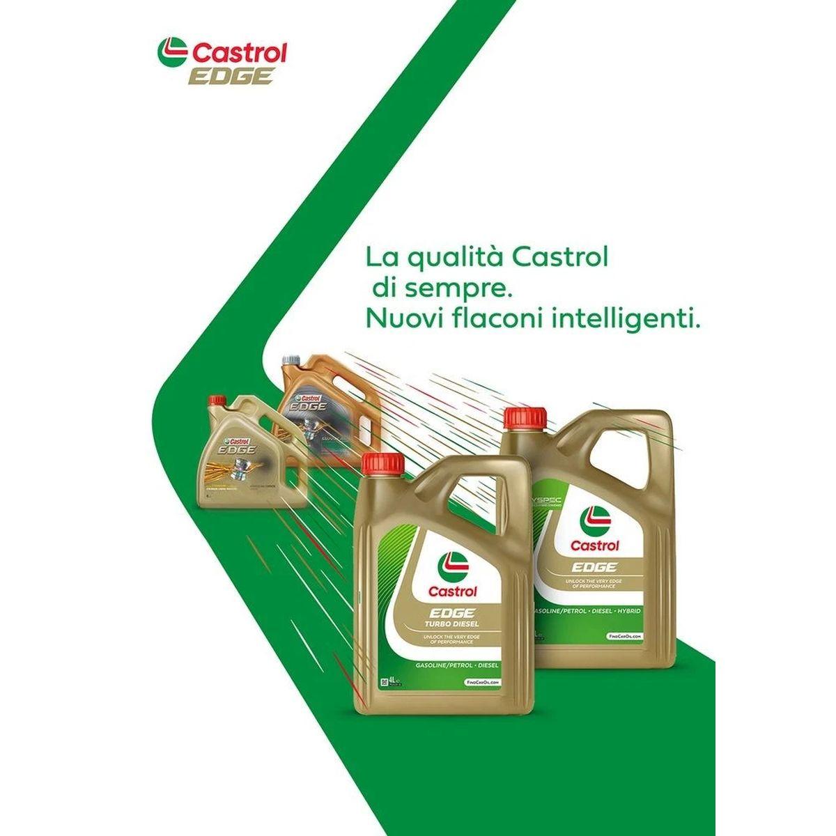 Olio motore auto Edge 5W30 Titanium 4L lubrificante Oil CASTROL
