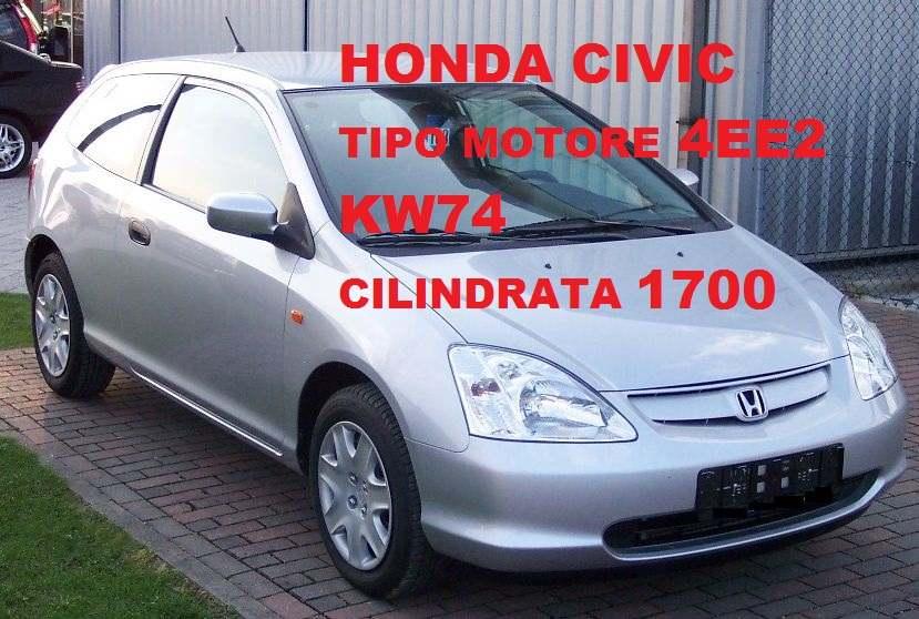 19030plze01' honda civic 1700 ctdi ventola motore